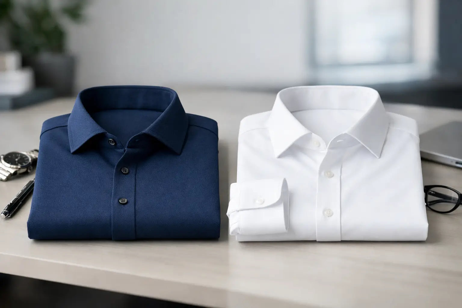 Knit Dress Shirts vs Woven for Modern Workdays