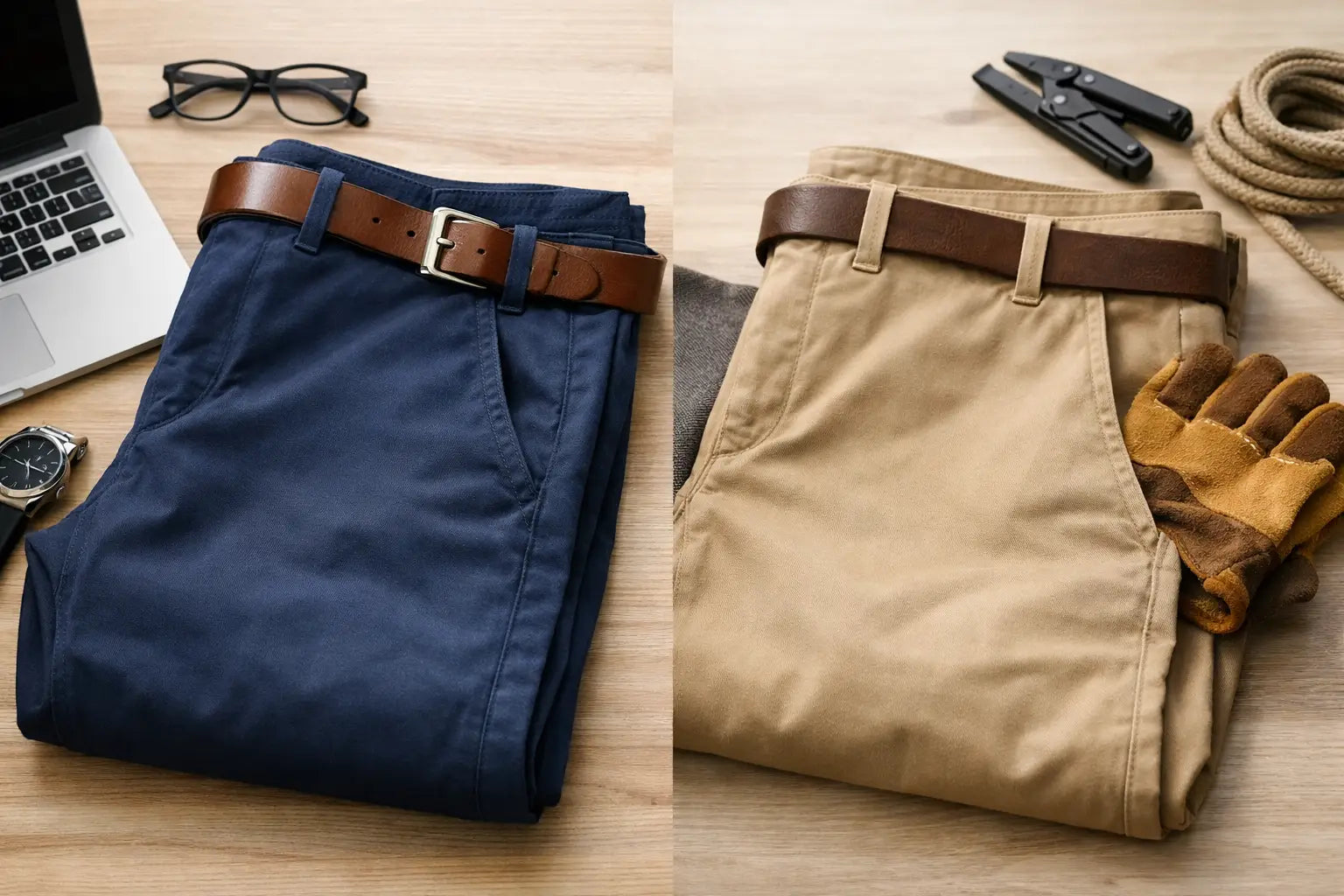 Stretch Chinos vs Khakis: Which Pair Works Harder?