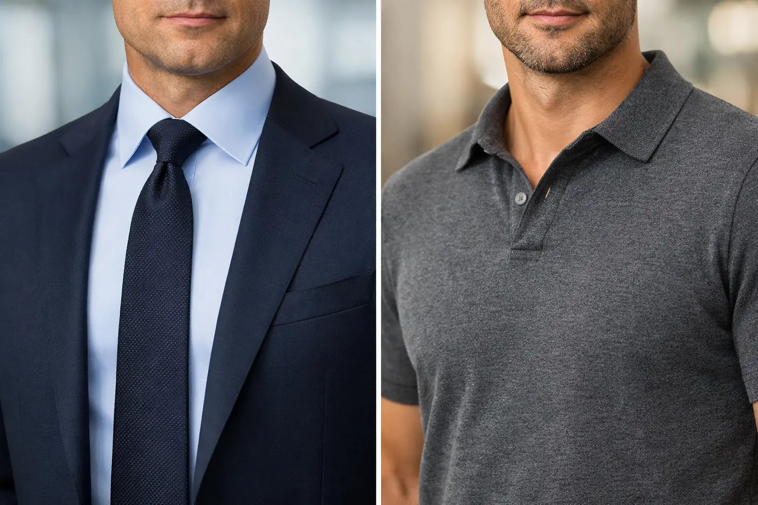 Dress Shirt vs Knit Shirt: What to Wear