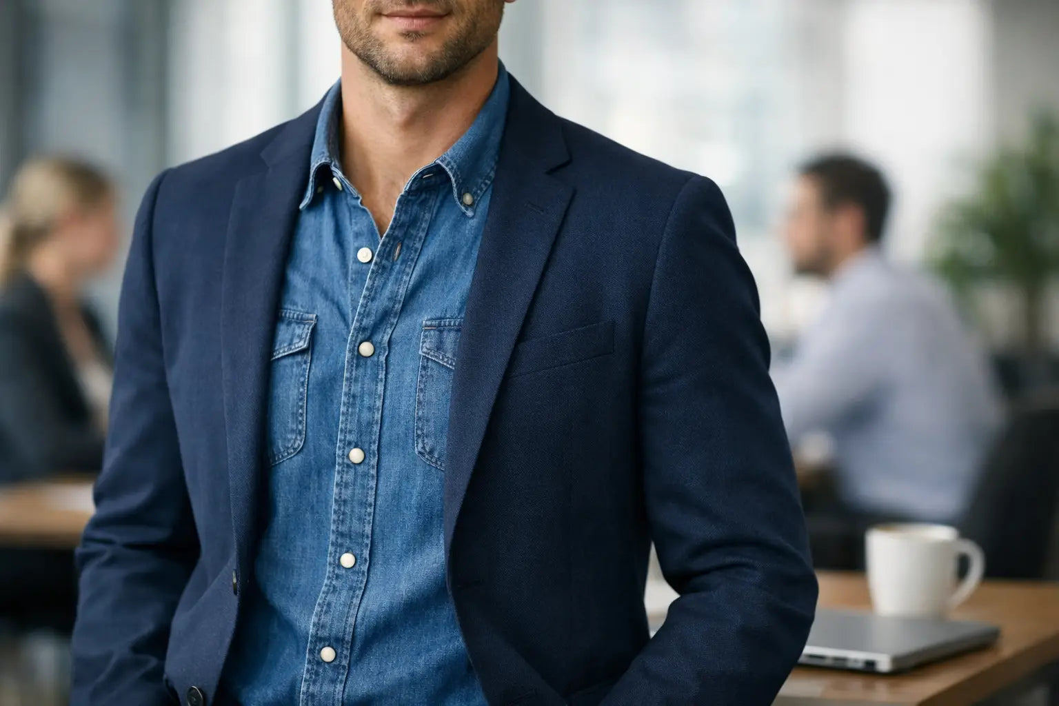 Is a Denim Shirt Business Casual?