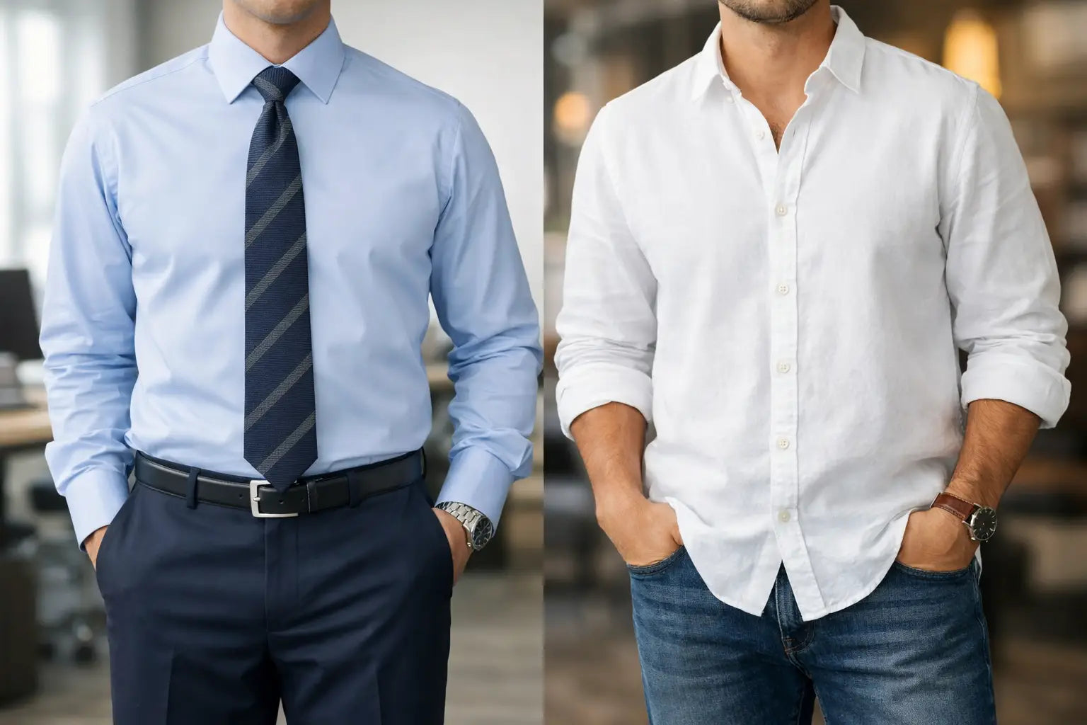Tucked Versus Untucked Shirts for Every Dress Code