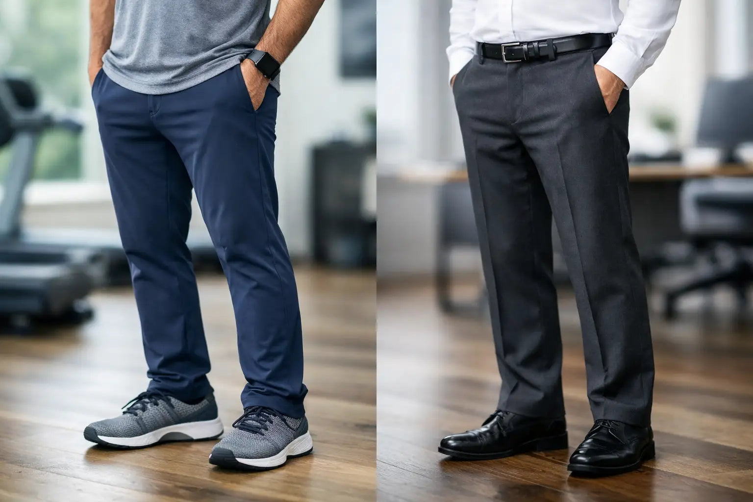 Performance Pants vs Dress Pants