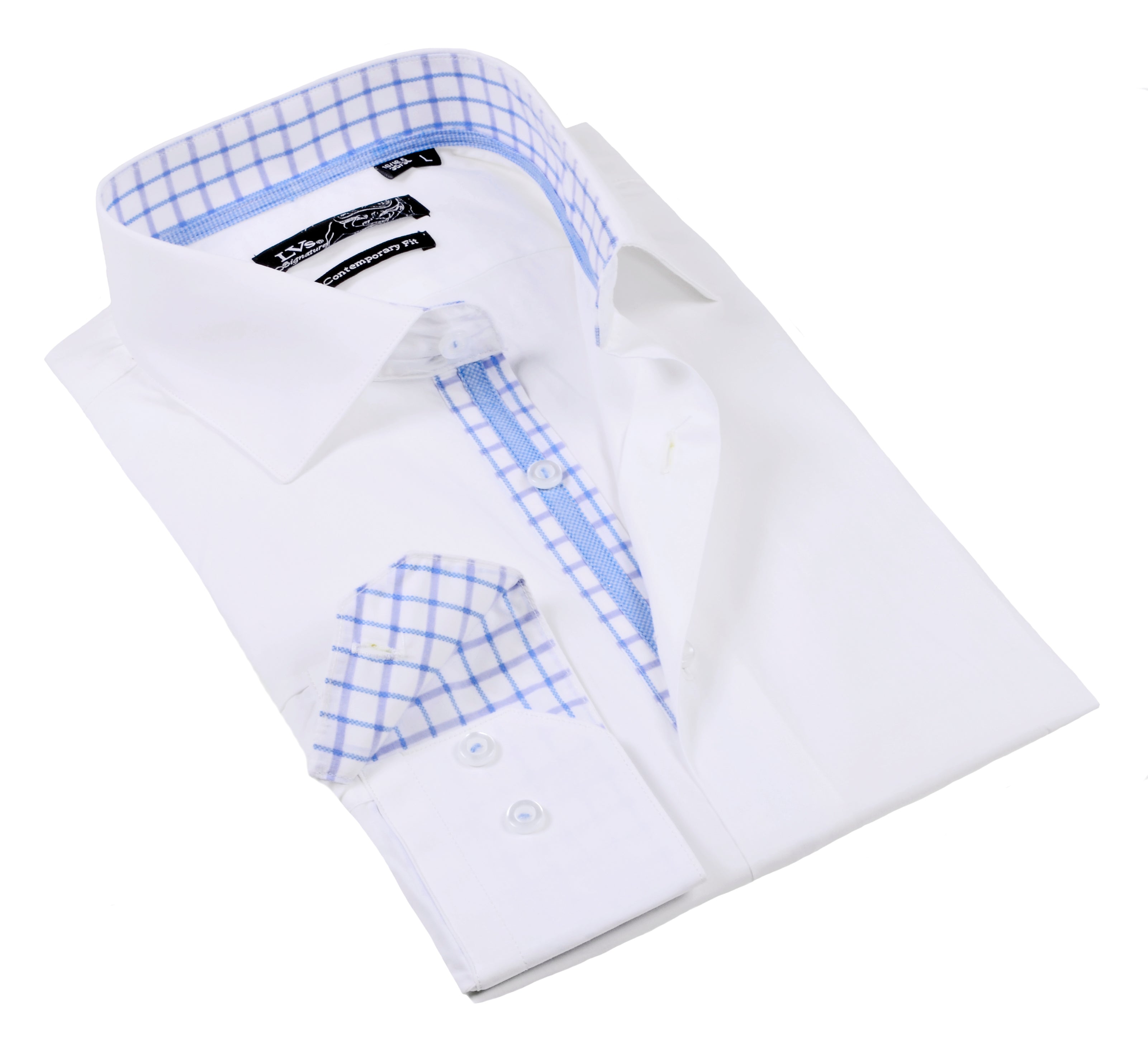 Big & Tall Shirt // Contrast Details - Final Sale LEVINAS® Official