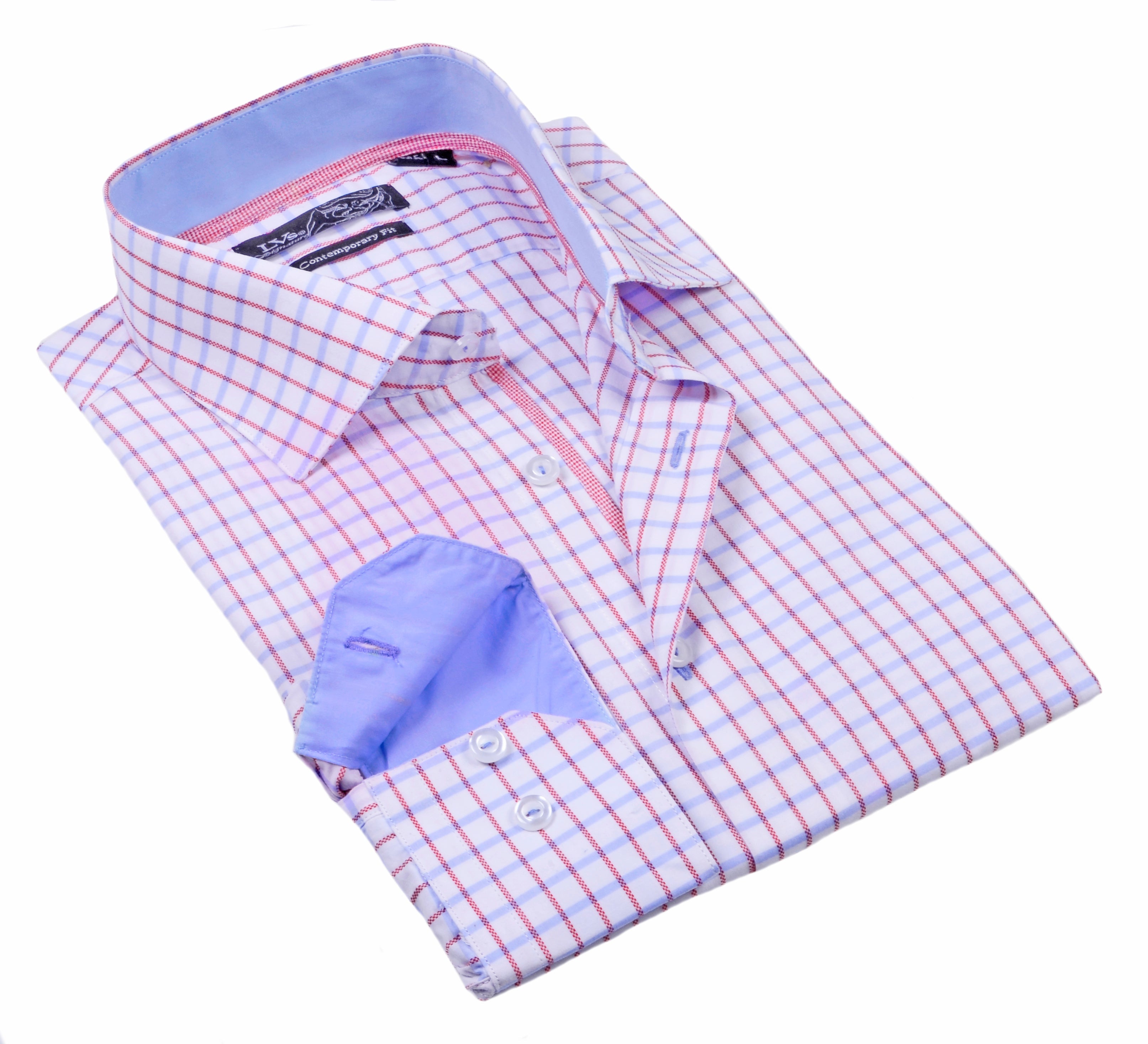 Big & Tall Shirt // Contrast Details - Final Sale LEVINAS® Official
