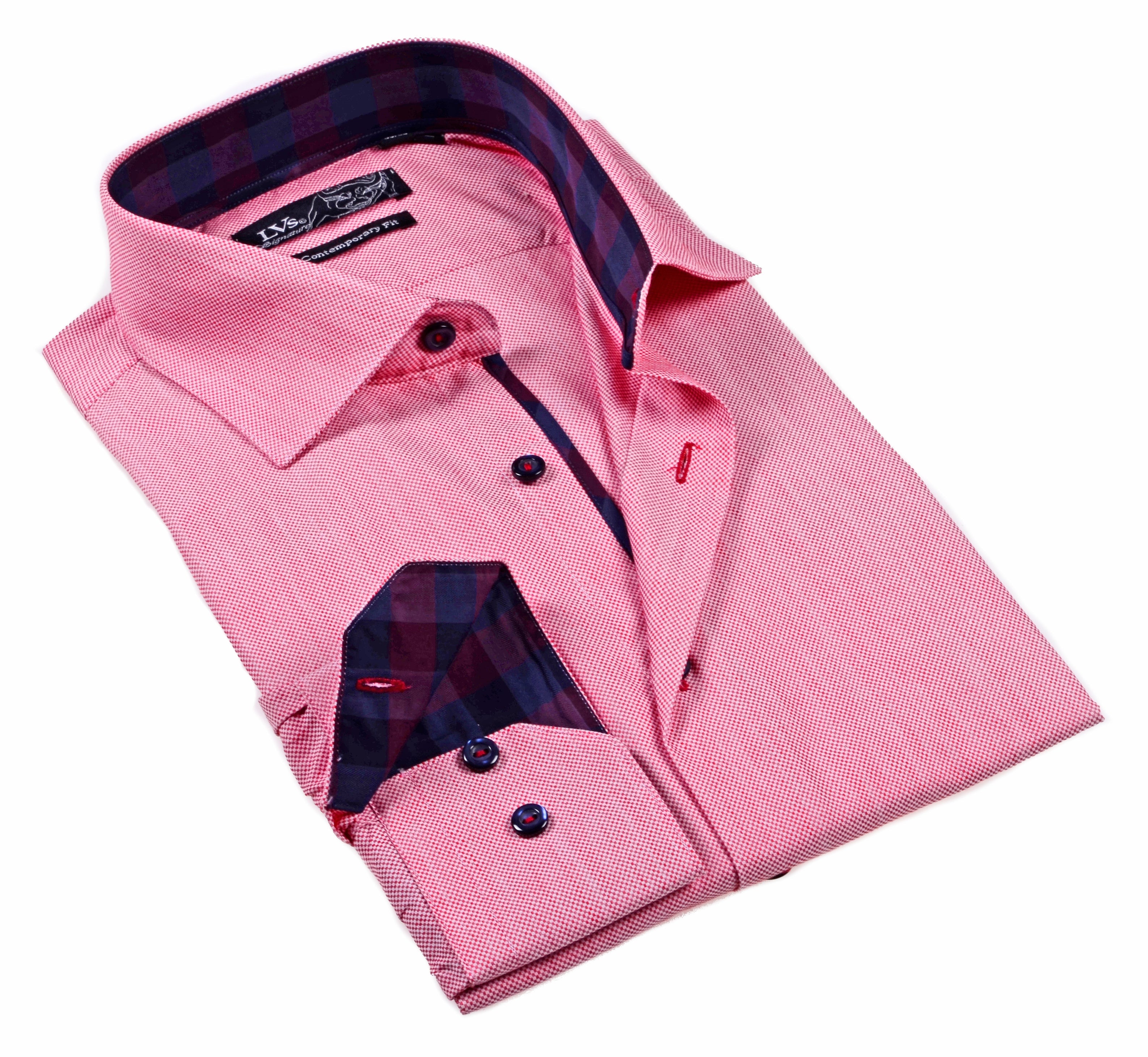 Big & Tall Shirt // Contrast Details - Final Sale LEVINAS® Official
