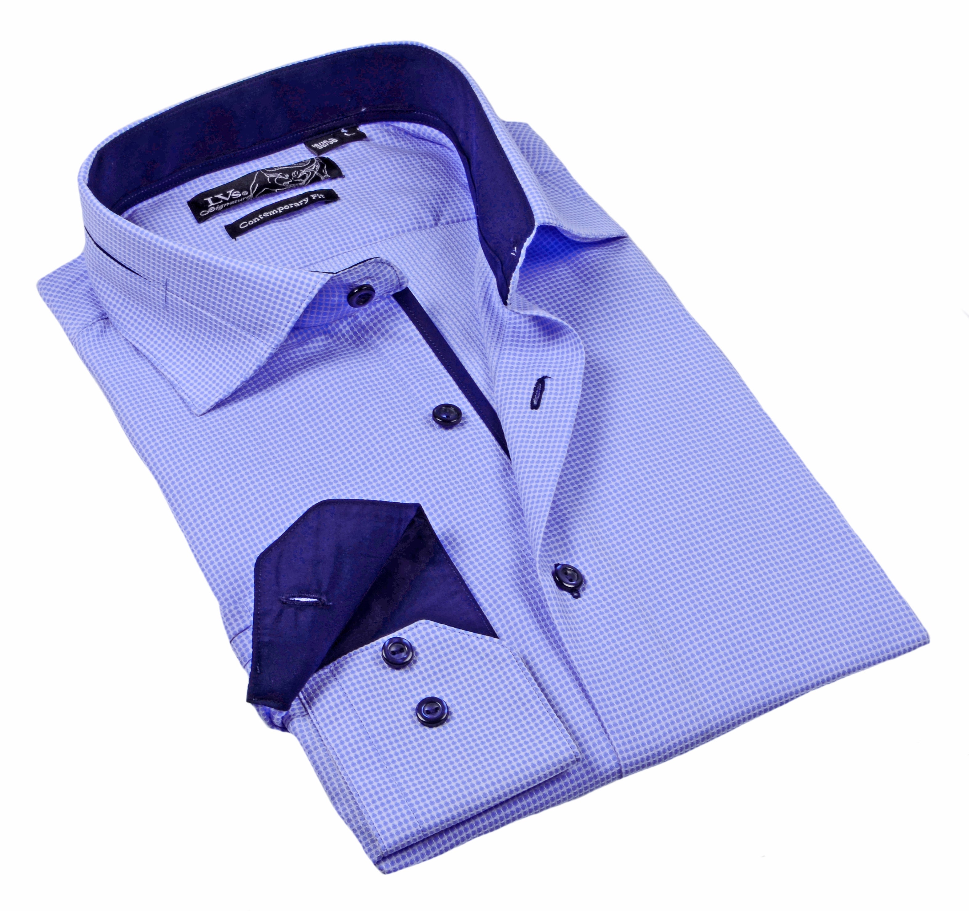 Big & Tall Shirt // Contrast Details - Final Sale LEVINAS® Official