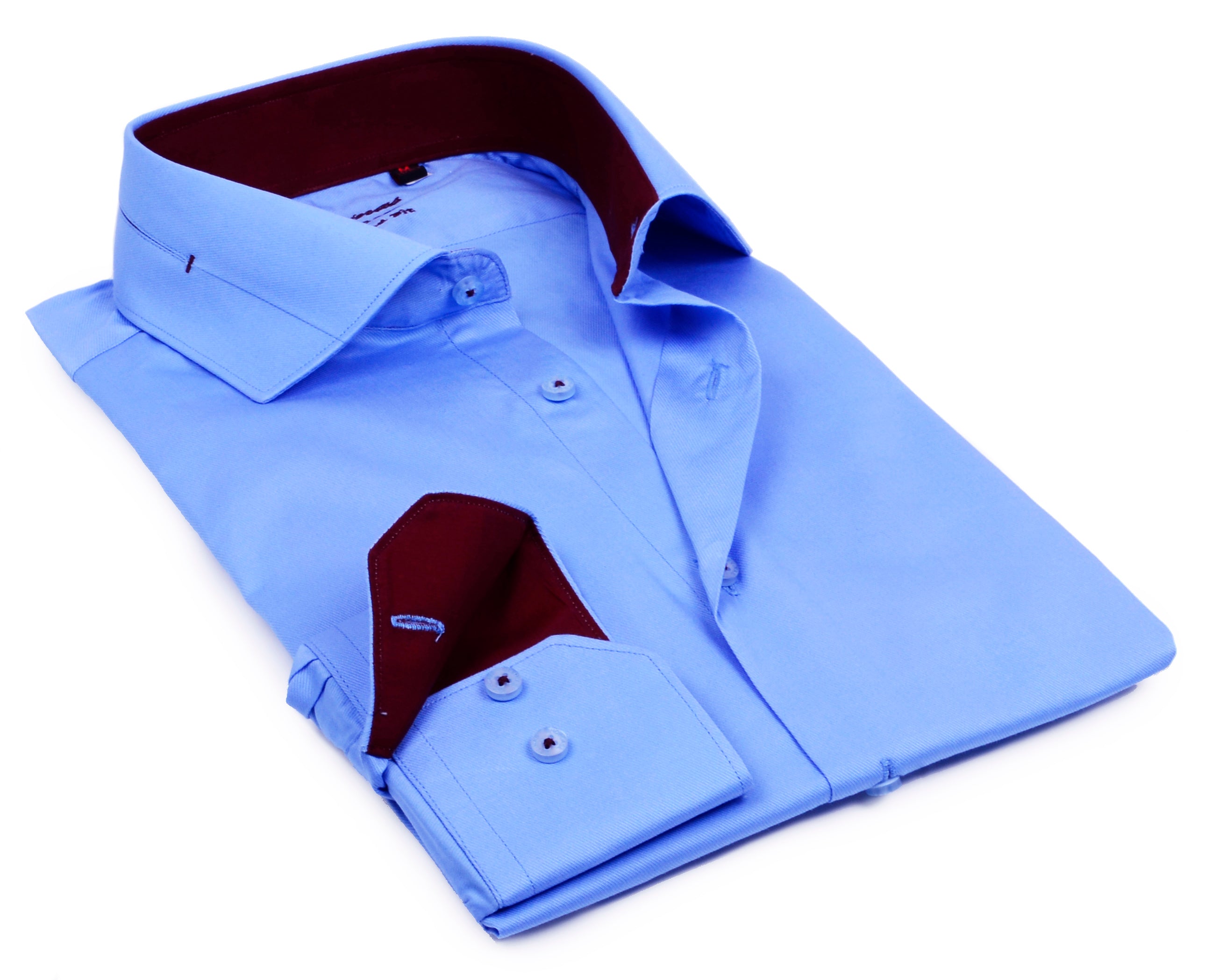 Button-Up Shirt // - Tailored Fit - contrast trimming - final sale LEVINAS® Official