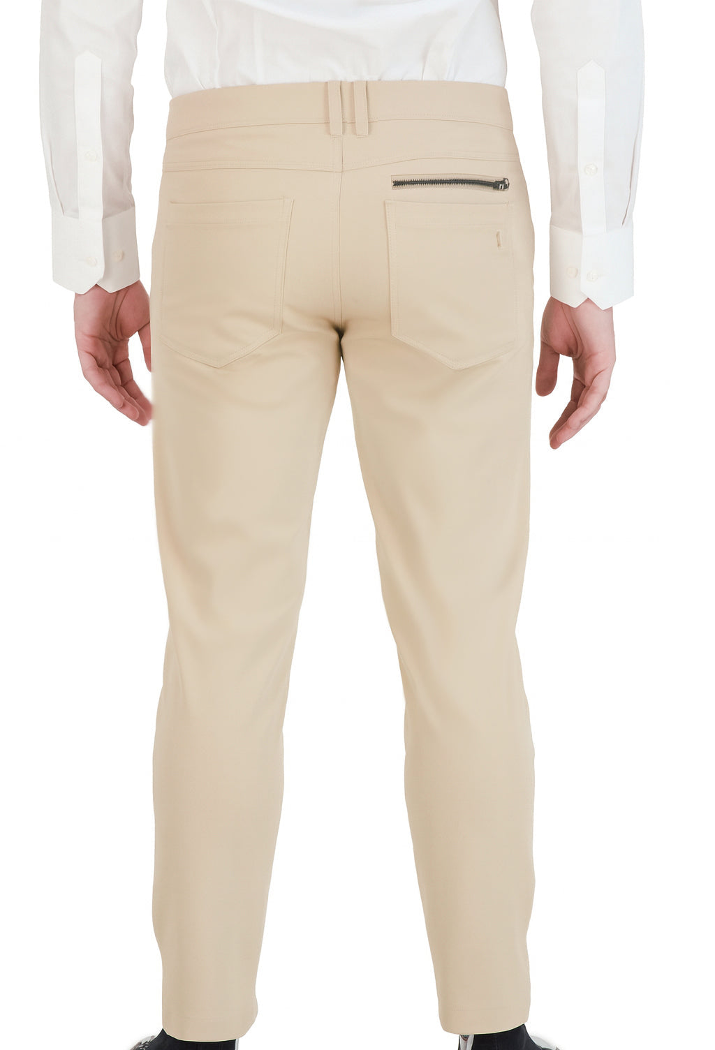 NEW & UPDATED Super - Stretch Men's Chinos //Casual// Khaki - Performance Collection