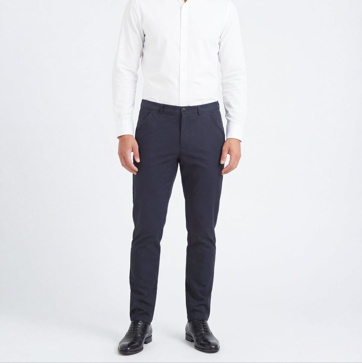 NEW & UPDATED Super - Stretch Men's Chinos //Formal// Navy - Performance Collection