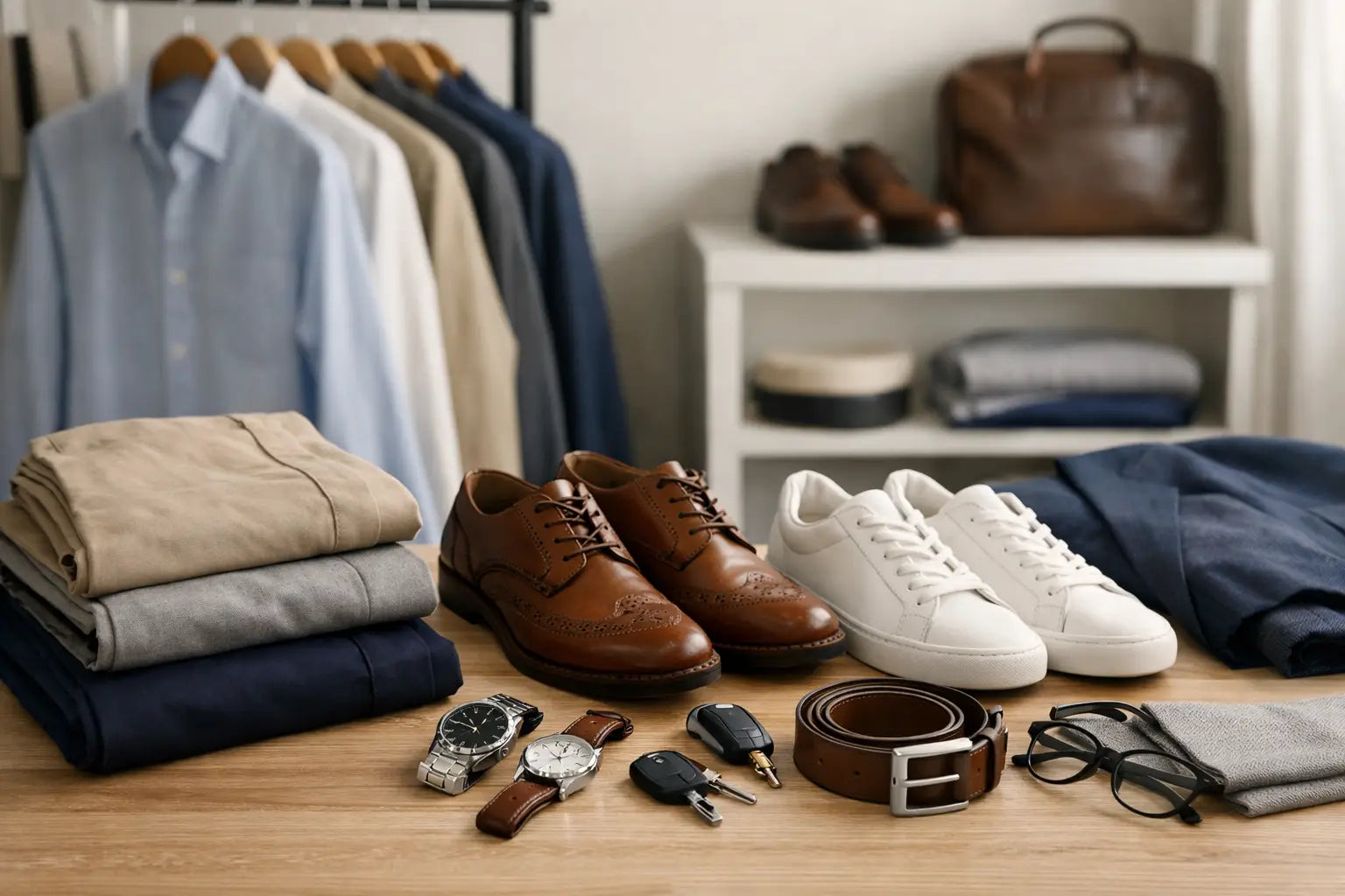 Men's Business Casual Wardrobe Guide for Work