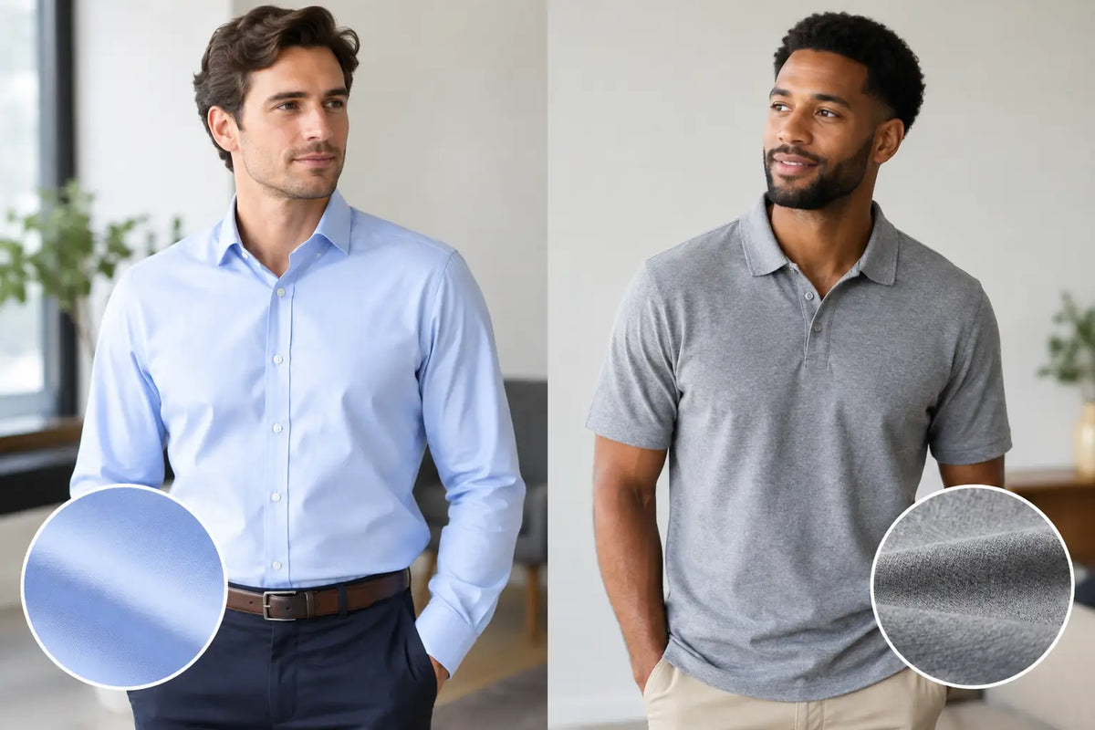 Poplin Versus Knit Shirts: Which Fits Your Day?