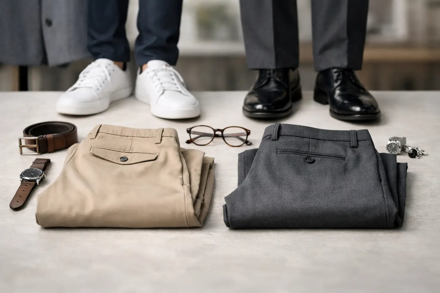 Stretch Chinos vs Wool Trousers: Which Fits?