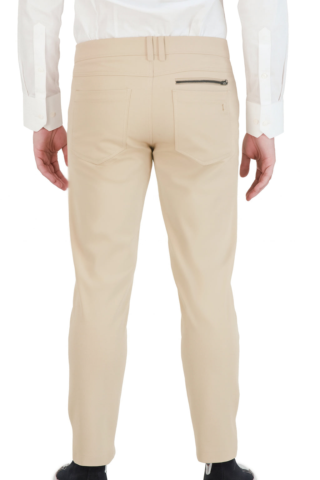 NEW & UPDATED Super - Stretch Men's Chinos //Casual// Khaki - Performance Collection