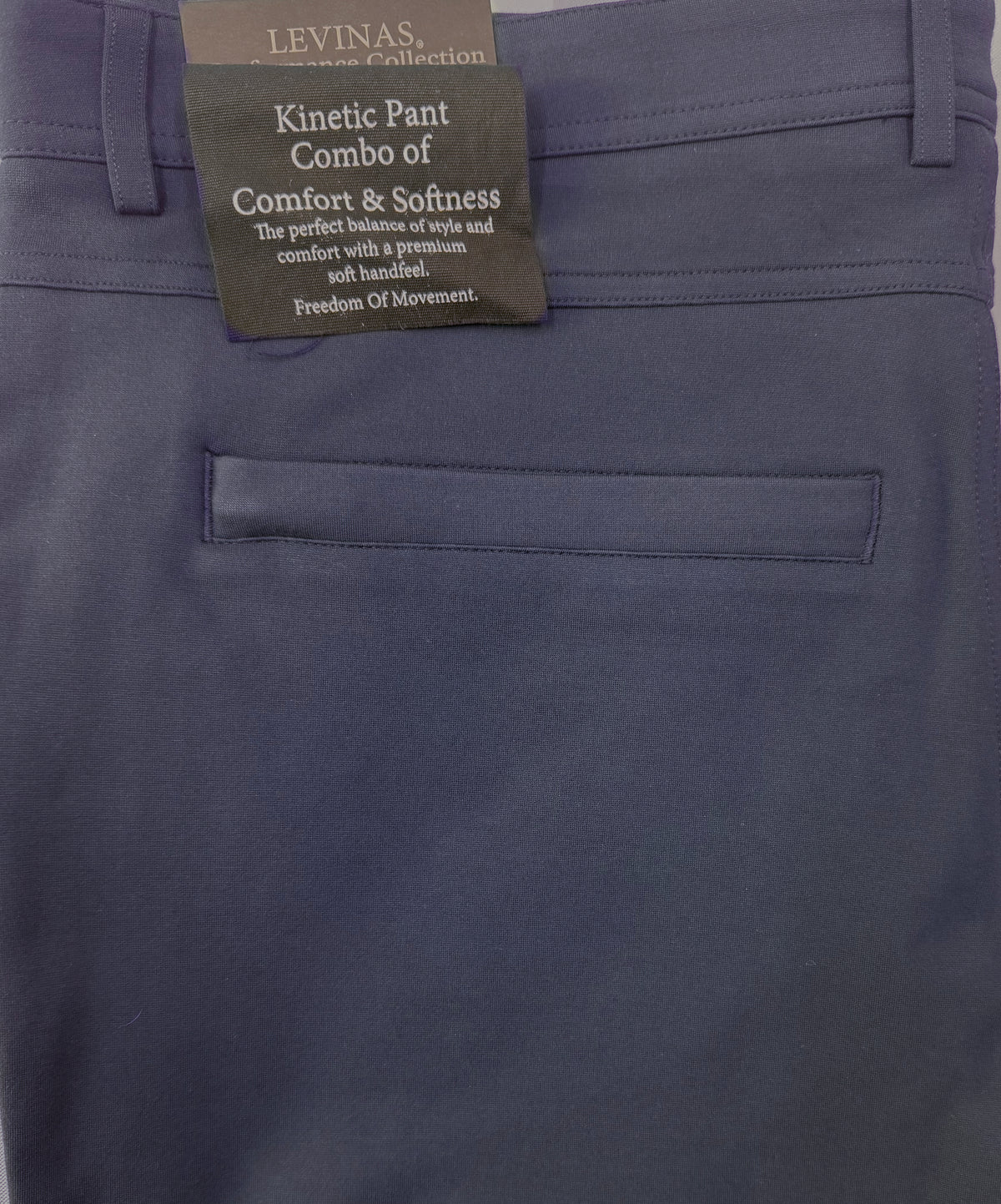 NEW & UPDATED Super - Stretch Men's Chinos //Formal// Navy - Performance Collection
