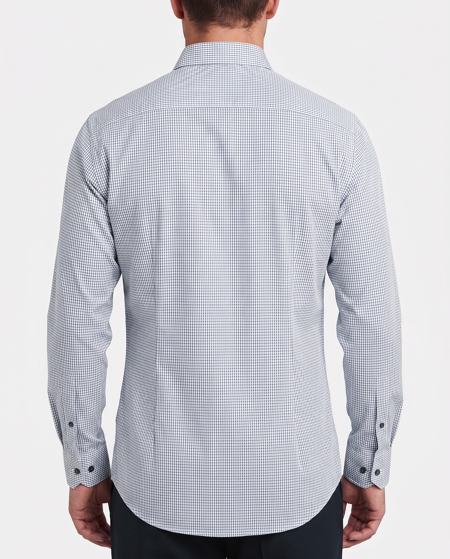 Josh Button-Up Shirt With Contrast Details // Blue // Contemporary Fit (Regular)
