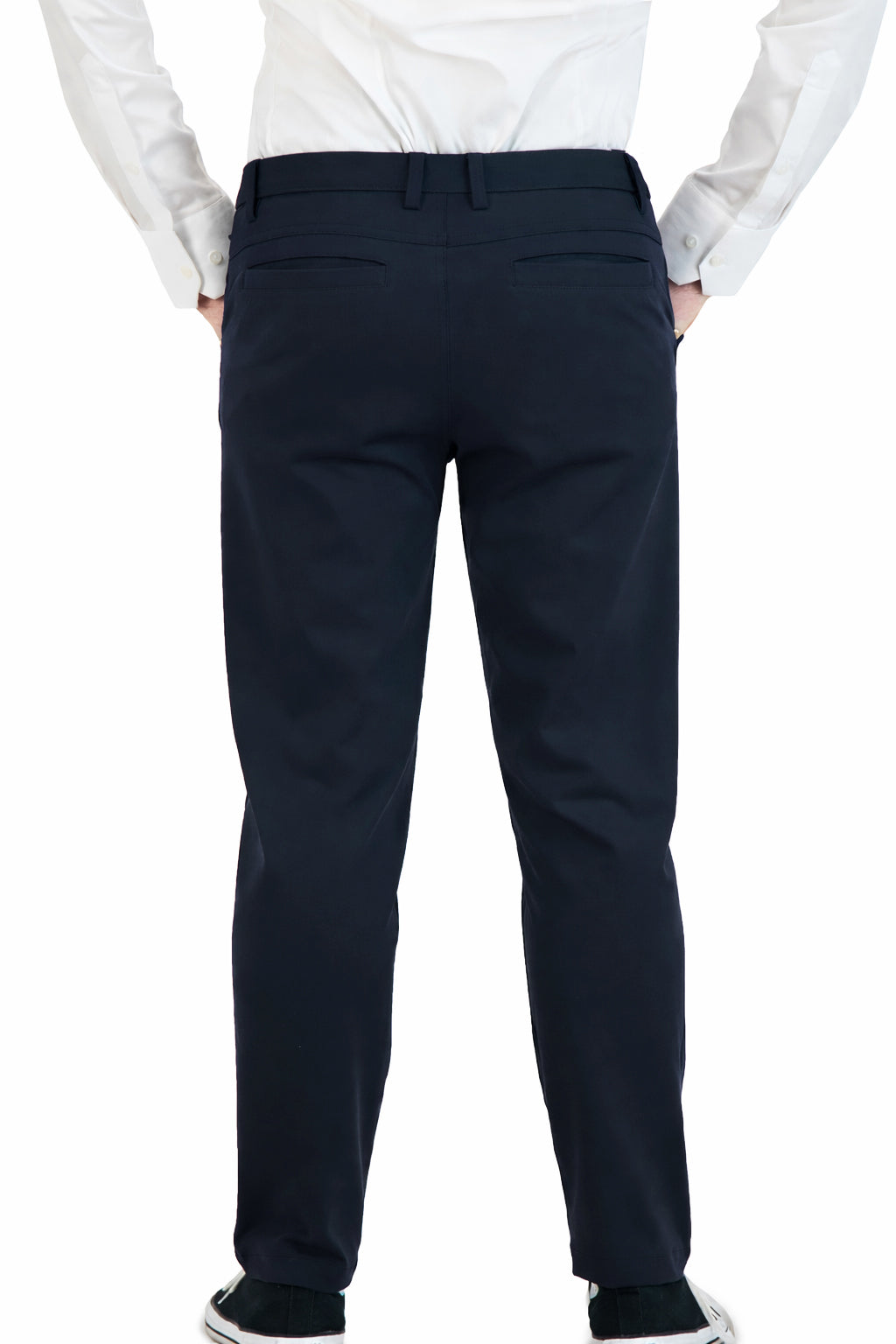 NEW & UPDATED Super-Stretch Men's Chinos //Dress Pants// Navy - Performance Collection
