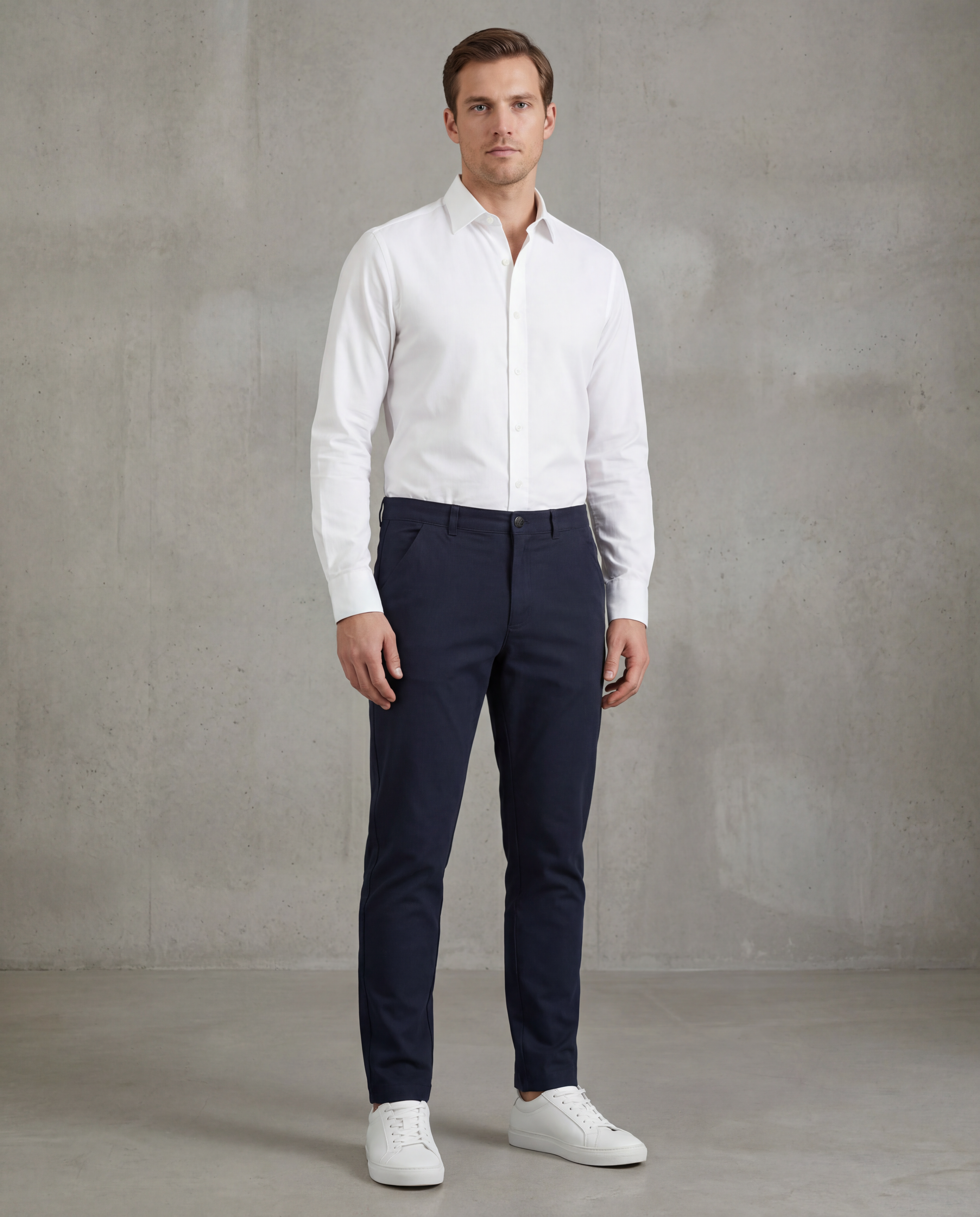 NEW & UPDATED Super-Stretch Men's Chinos //Dress Pants// Navy - Performance Collection