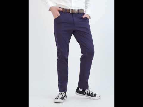 All Day, Everyday Super - Stretch Men's Pants - Business Casual - Navy - Performance Collection